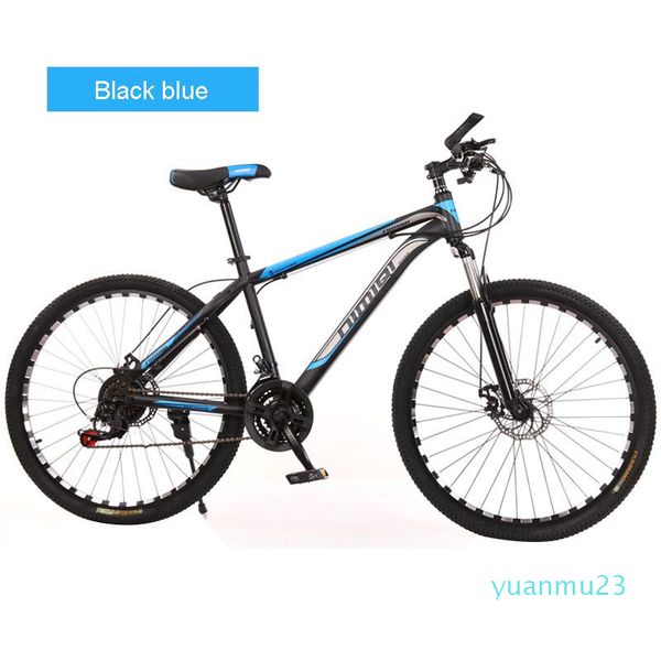 20/22/24/26 polegada Bicicleta 21 Speed ​​Shock absorvedor Bike Suspension Fork Aço de aço quadro de conforto sela não deslizamento unissex