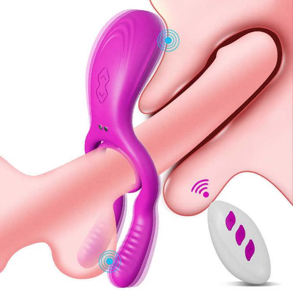 Massaggiatore Uovo vibrante Stimolazione del clitoride Anello del pene Erezione Eiaculazione ritardata Coppie Flirtare Massaggio
