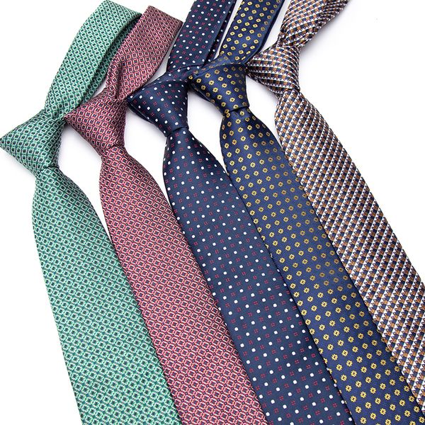 Ties cravatte da collo jacquard cravatta classica stripe stripe factory seller uomo sposa accessori per matrimoni camicia camicia per cravatta 230822