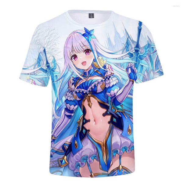 Herren T-Shirts Liese Helesta 3D Print Frühling Sommer Preppy Männer/Frauen T-Shirt Streetwear Kawaii Style Shirt Street Kleidung