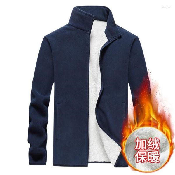 Jackets masculinos 2023 Winter Gross Lã para Men O Outwear Sportswear Wool Lows Coats Harm Casal Térmico Plus Tamanho M-8xl