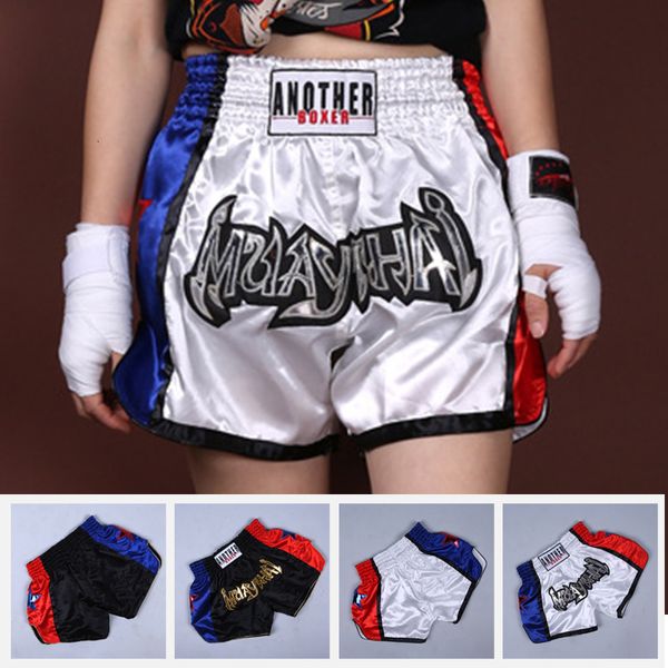 Pantaloncini da uomo Anotherboxer Pantaloncini da boxe unisex Muay Thai Traspiranti MMA Kickboxing Tronchi da combattimento Allenamento Palestra Boxer Pantaloni da combattimento fitness 230822