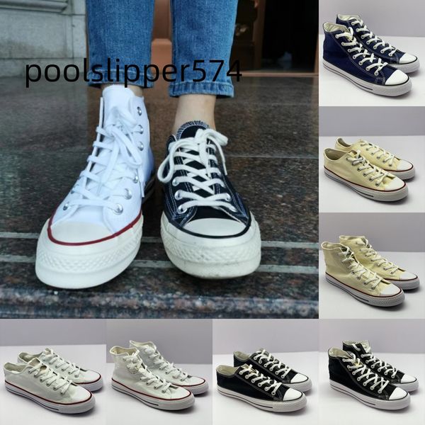 1970er Herren Womens Casual Shoes Stars 70 Leinwand Schuh High 70s Big Eyes Hearts Sneakers Männer Designer Schnürung klassischer 1970er Laufschuh