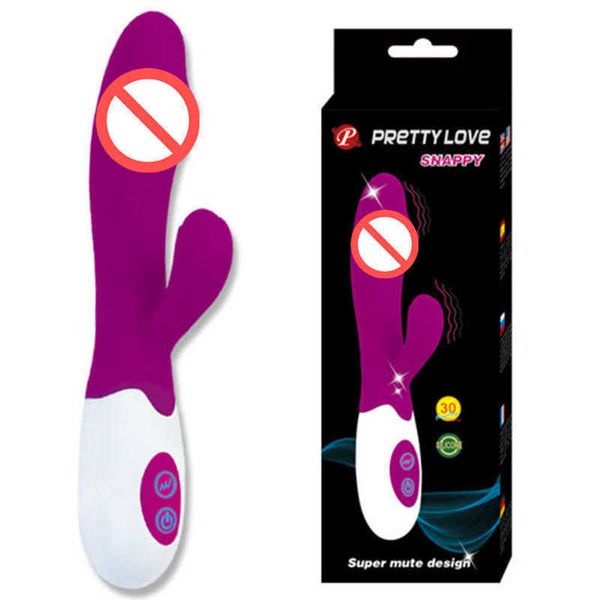 30 Geschwindigkeiten Dual Vibration G-Punkt-Vibrator Vibrationsstab für Frauen Lady Erwachsene Produkte für Frauen Orgasmus