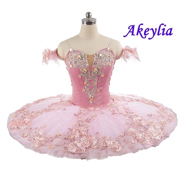 Dancewwear Sleeping Beauty Ballet tutu Professional Pincake Pancake Tutu Costume Competition per la gonna del piatto di schiaccianoci tutu bambini jn0247 230821