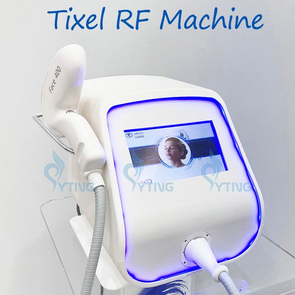 Dehnungsstreifenbehandlung Faltenentfernung Feine Linie Entfernung Tixel Wärme HF Fractional Micronedle Machine 400 Grad