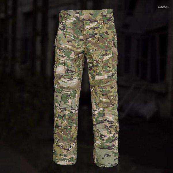 Herrenhosen Männer G3 Kampf Frosch Outdoor Armee Fan Special Forces Pant Wear Resistant Grid