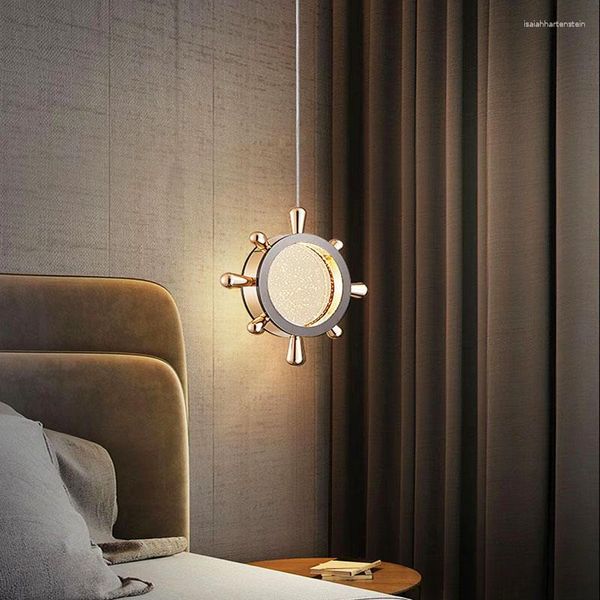 Lampade a sospensione LED Lucet Randal Crystal Crystalleier Camera da letto Studio Interiore Decorazione Sala da pranzo Sampioni da pranzo Sfondo