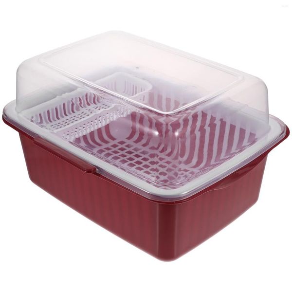 Tavolo tavolo da scarico di scarico di scarico bottona organizzatore organizzatore di plastica rack container