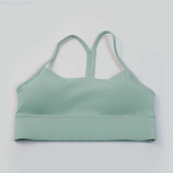 LL Yoga Lu-088 Flow-y Top Top Top Women Yoga Bra Fitness Tym Gym одежда женская мода Bra Bra Wireless Tops Tops Yogas Sports New