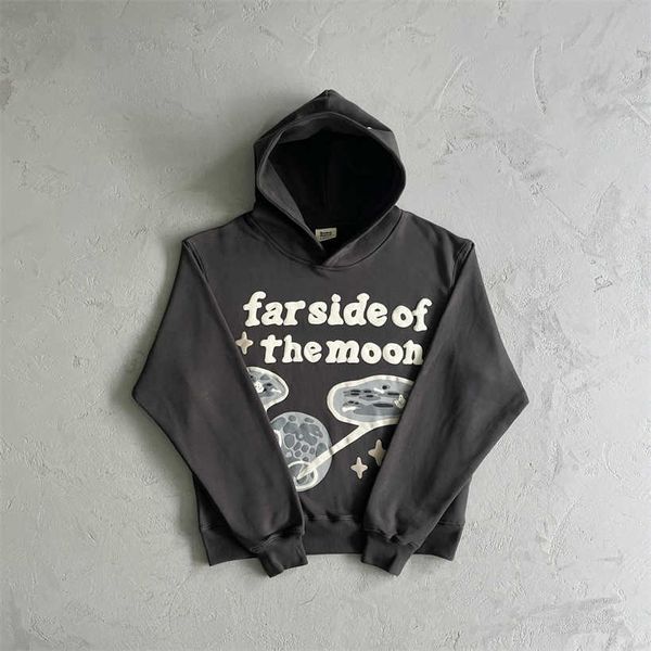 Broken Planet Zipper Twin Flames Zip Up Hoodie Herren Jogginghose mit geradem Bein Bpm Far Side of the Moon Kapuzenpullover für Paare