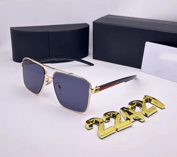 2024 Designer Funky Männer Sonnenbrille Damen Sonnenbrille Berühmte Sonnenbrille Polarisierte Retro Brillen Sonnenbrille Outdoor Sports Rahmen Polizei Brille mit Box