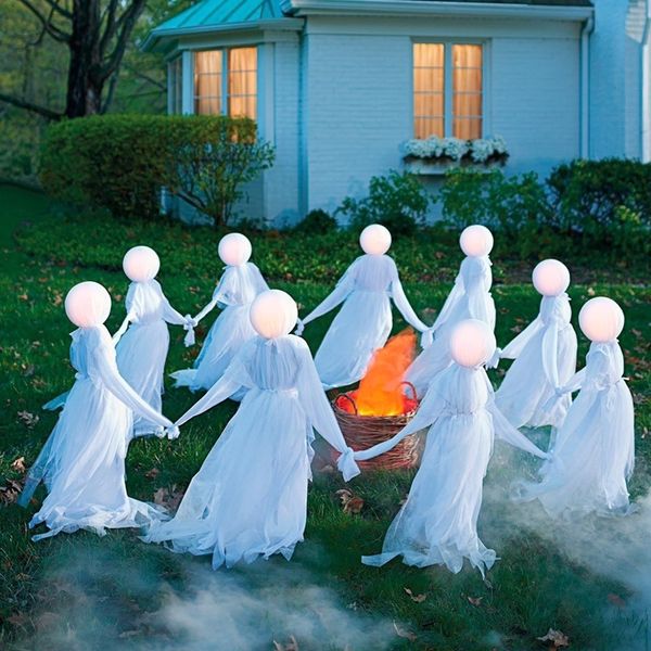 Outras festa de evento suprimentos ao ar livre luminária de halloween decoração de halloween jardim de festas categoria de bruxa de bruxa scary ghost decoração de mãos dadas de horror 230821