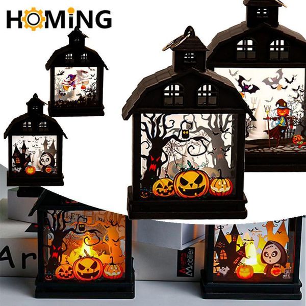 Другое мероприятие вечеринка поставляет Halloween Home Decer Светодиодный надгробный камень Light Hearror Happy Retro Simulation Decortions Decorations 230821