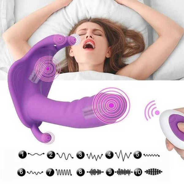 Mutandine telecomandate vibratori indossano vibratori a farfalla vibratore donne orgasmo masturbatore g spot massaggiatore stimolazione del clitoride