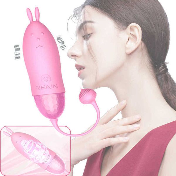 Rabbit sem fio Multi variável Frequency Egg Jumping Mini Strong Vibration Vibration Masturbator