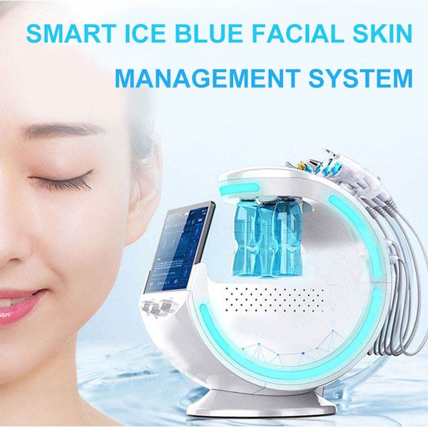 OEM/ODM 7 in 1 Multifunktions -Augenfalten Whitening Smart Ice Blue Plus Hydro Machine Beauty Hautpflegegerät für Salone Beauty Medical