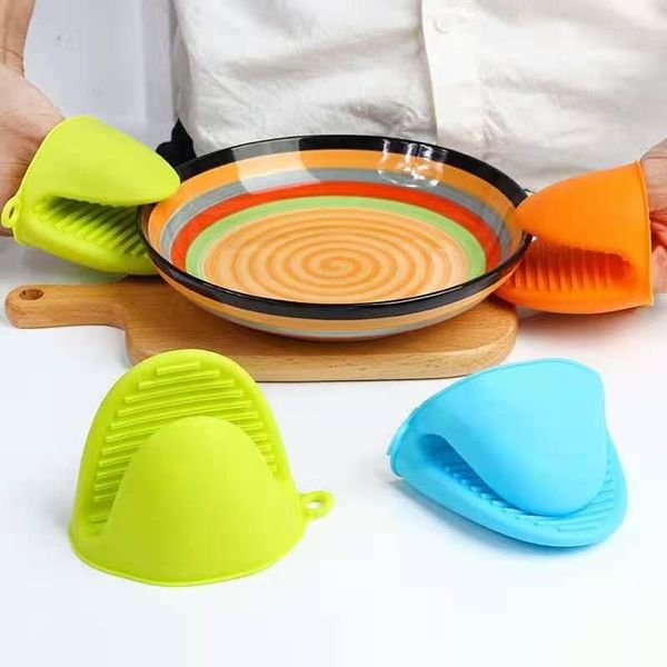 Einweghandschuhe Hochwertige 1 -pc -Küche Backkiesel -Kiesel -Gel -Wärme -Isolierung Clip Anti -Skalding Non Slip Housed Bowl Ofen -Mikrowelle