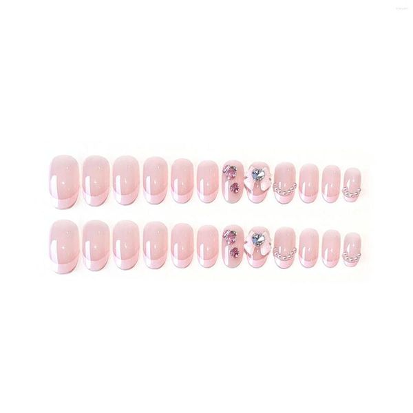 False Nails Flash Rhinestones