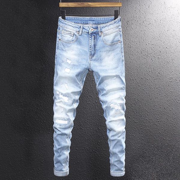 Jeans masculinos estilo italiano Men.