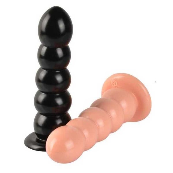 Enormi palline anali stimolatore del capezzolo della vagina prostata grande dildo con ventosa per adulti per donne