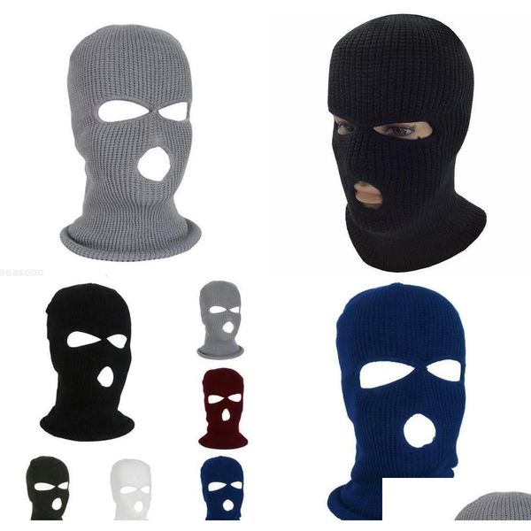 Tasarımcı Maskeleri Yüz Clava Hood Armc1 FL Hole Hole Mask Maskesi Kış Kayak Motosiklet 3 Motosiklet JLLXW NEDMYSHOP DROY TESLİM EV GA OTWCJ