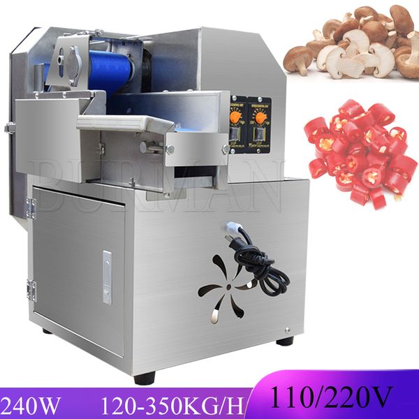 Industrielle elektrische Obst Gemüse Scheibe Würfel Schneiden Schnittwürflermaschine Kartoffel Karotten Bananen -Chips Cutter Slicer Würfel Würfel