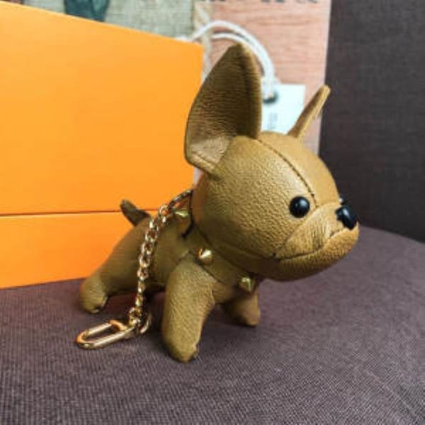 Hundeschlüsselketten Schlüsselschnalle Pendellöte Hunde Design Fashion Puppenketten Schlüsselschnalle 6 Farbe Hochqualität250s