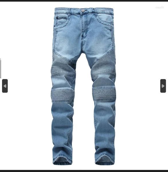 Jeans masculinos Moda QW040 2023 Runway Luxury European Design Party Style Clothing