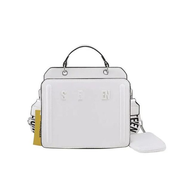 12 renkli çok renkli kamera çantası tasarımcı çanta kadın geniş omuz kayışı omuz çantası cüzdan marka crossbody kayış kutusu