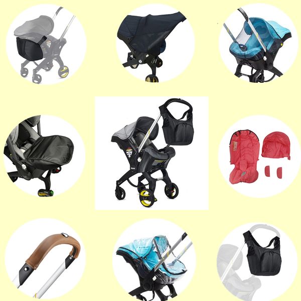 Accessori per parti di passeggini Accessori per passeggini per neonati per seggiolino auto Doona tessuto passeggino di ricambio copertura pioggia inverno mafora cuscino tappetino 230821