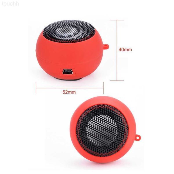 Hoparlörler Portable Hamburger Mini Mp3 Müzik Müzik Hoparlör Oynatıcı Açık Mekan 3.5mm Kablolu Hoparlör Ses Kutusu PC Bilgisayar Telefonu R230621 L230822