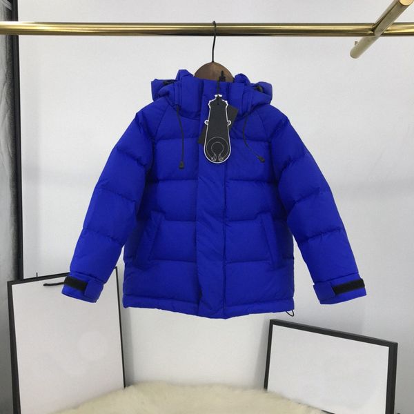 As crianças revestem o cromo de casacos de garoto de vestir o coração à venda jaqueta de jaqueta infantil quente grossa para manter a marca de maré fria meninos meninas 37t9#