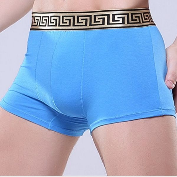 Underpants 3pcs Lot Großhandel Preis sexy Männer Unterwäsche Boxer Komfort mehrfarbige Männer Asien Größe 230822