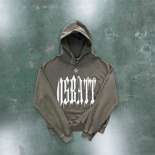 Neue Osbatt Olive Hoodie Herren Hoodies Anzüge Original Design England Männer Sets Sweatshirt und Jogginghose Baumwolle Streetwear