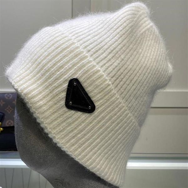 Versão mais alta grãos chapéus homens e mulheres modelos capuz Bonnet Winter Feanie chapéu de lã Plus Velvet Cap Skullies Máscara mais grossa Frin267w