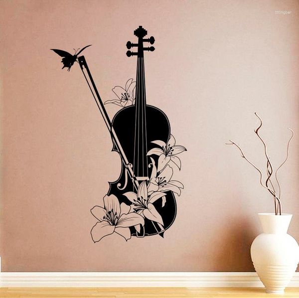 Adesivos de parede Instrumento musical Decal