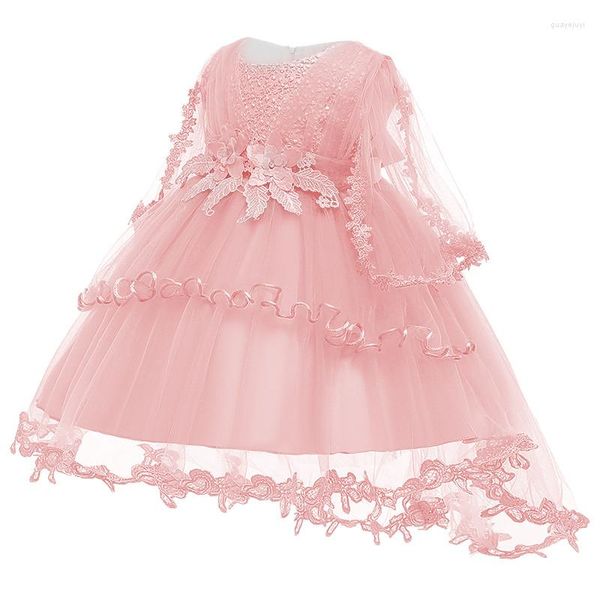 Mädchenkleider Kind Taufkleid für Baby Mädchen 1. Jahr Geburtstag Kinder Hochzeitsfeier Prinzessin Geborene Kleidung