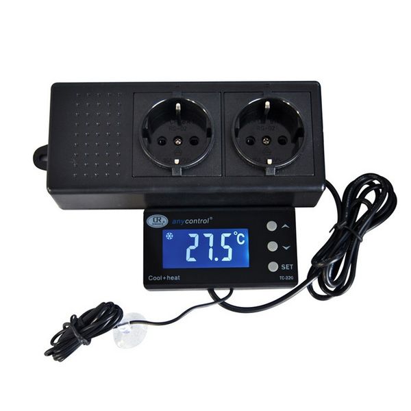 Filtrationsheizung Digitales Aquarium Thermostat PID Temperatur Controller wasserdichtem Sensorauslass Heizungskühler Termasimostato Aquario 230821