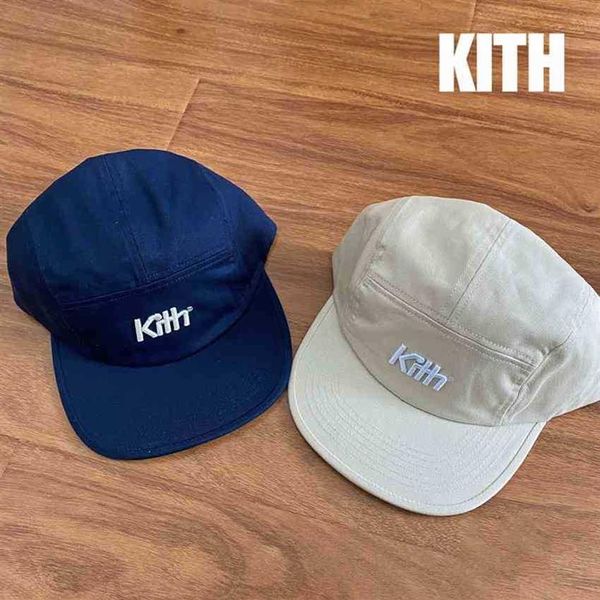 Ball Cap Kith Baseball Caps Homens Mulheres 3D Chapéus bordados Cap adjtable Interior Tag Label Acessórios285f