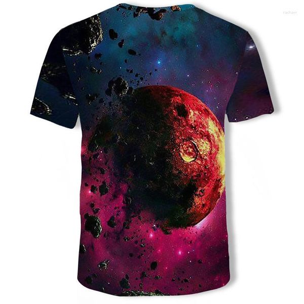 Erkek Tişörtleri Marka Giyim Moda Erkekler/Kadınlar 3D T-Shirt Dijital Baskı Dumanı Serin Yaz Tops Tees Gömlek