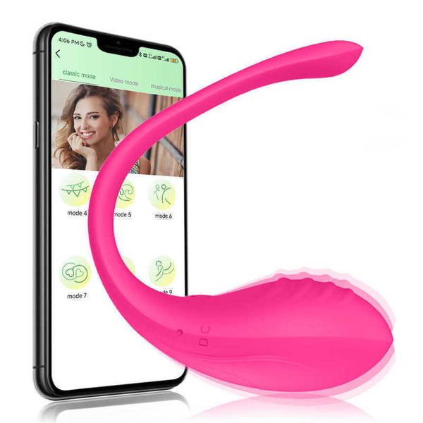 Массагер беспроводной Bluetooth G Spot Dildo Вибратор для женщин