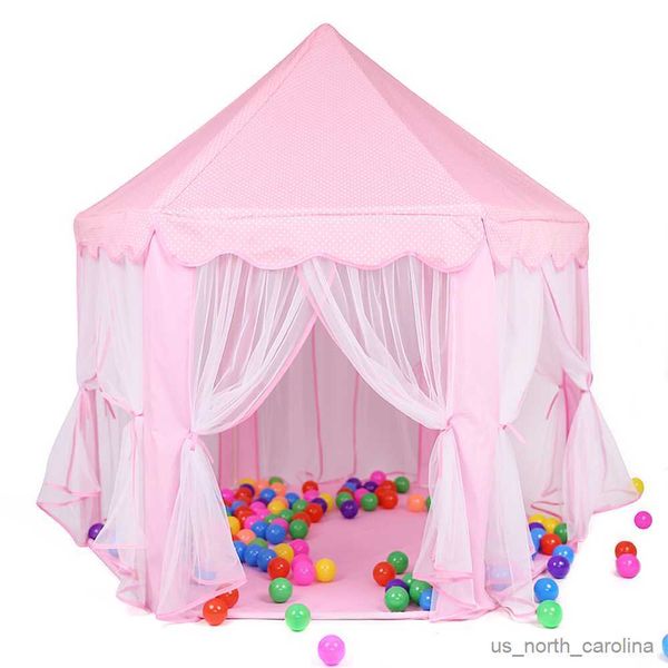 Tende giocattolo Tenda per bambini Tenda giocattolo per bambini Tenda da gioco per bambini Castello per ragazza Casetta da gioco pieghevole per bambini all'aperto R230830