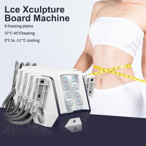 Professione Scultura di ghiaccio MACCHINA 8 SCHEDA CRYO SLING MACCHINA RIDUZIONE CRI CRITHERICA CELLULITE RIMOZIONE BODY SCULPING MACCHINA