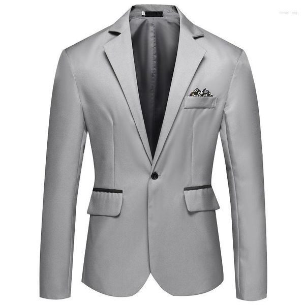 Ternos masculinos 2023 Cross Border Basted Small Suit Corean Version Youth Slim Fit Non Ironing Casual Casual