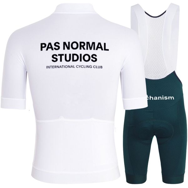 Jersey de ciclismo Sets PNS Ciclismo kits Maillot Ciclismo Hombre Defina o verão Branco Black Short Sleeve Cycling Jersey Conjunto MTB Roupas Masculinas 230821