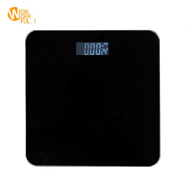 Масштаб массы тела Home Digital Scale Электронный ЖК -дисплей взвешивающий стекло 230821