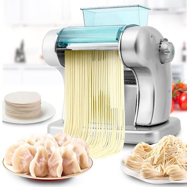 Máquina de corte de macarrão de macarrão elétrico Spaghetti Spaghetti Stainless Afasting Cutter Cutter Fazendo embrulho de bolinho