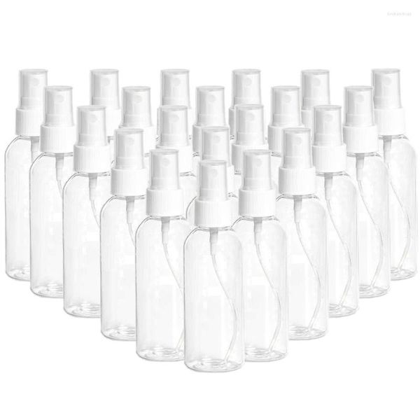 Caixas de armazenamento 50pcs 75ml/2,5 onças garrafas de spray de spray premium artesanato transparente DIY bomba vazia