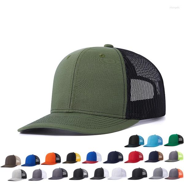 Ball Caps Arrival Hit Color Blank Summer Cappelli da baseball Gorra Hombre per donne Fernando Alonso Capibara Mesh Snapback